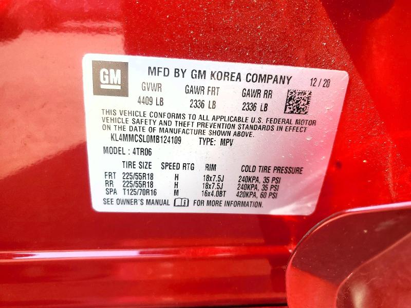 Продажа на аукционе авто 2021 Buick Encore Gx, vin: KL4MMCSL0MB124109, номер лота: 60511346