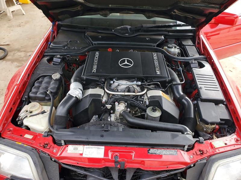 58897836 :رقم المزاد ، WDBFA67E3PF075261 vin ، 1993 Mercedes-benz 500 مزاد بيع