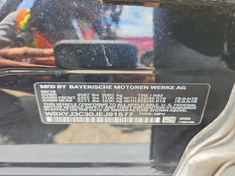 Продажа на аукционе авто 2018 Bmw X2, vin: WBXYJ3C30JEJ91577, номер лота: 60823306