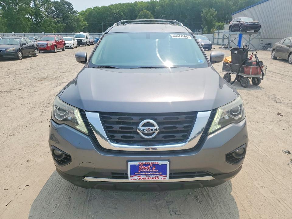 2017 Nissan Pathfinder მანქანა იყიდება აუქციონზე, vin: 5N1DR2MM4HC636619, აუქციონის ნომერი: 60977606