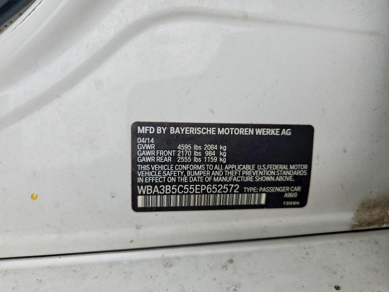 2014 Bmw 328 მანქანა იყიდება აუქციონზე, vin: WBA3B5C55EP652572, აუქციონის ნომერი: 61550566