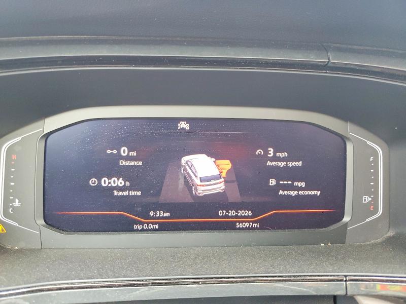 2022 Volkswagen Taos მანქანა იყიდება აუქციონზე, vin: 3VV2X7B29NM027621, აუქციონის ნომერი: 61230666