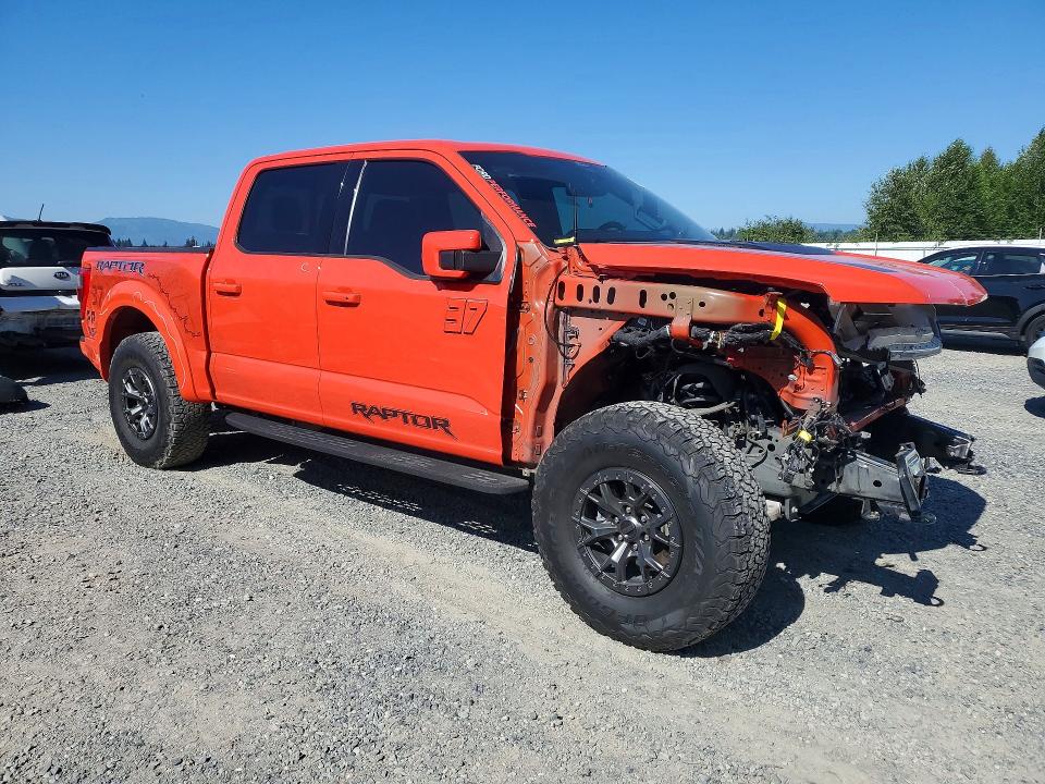 59771696 :رقم المزاد ، 1FTFW1RG8NFC33627 vin ، 2022 Ford F150 مزاد بيع