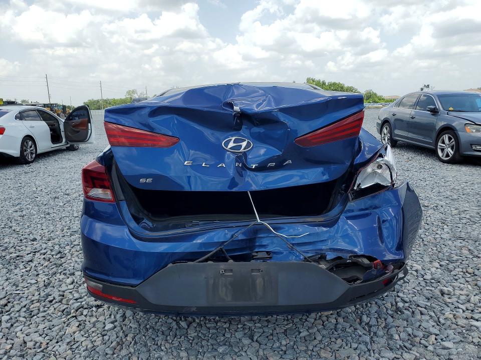 60453586 :رقم المزاد ، 5NPD74LF4KH496267 vin ، 2019 Hyundai Elantra مزاد بيع