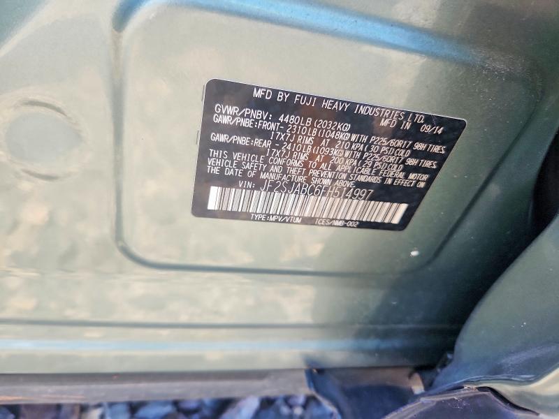 Продажа на аукционе авто 2015 Subaru Forester, vin: JF2SJABC6FH514997, номер лота: 60852416
