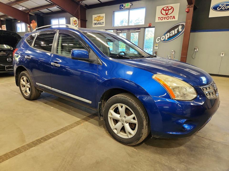 62407276 :رقم المزاد ، JN8AS5MV0BW262123 vin ، 2011 Nissan Rogue مزاد بيع