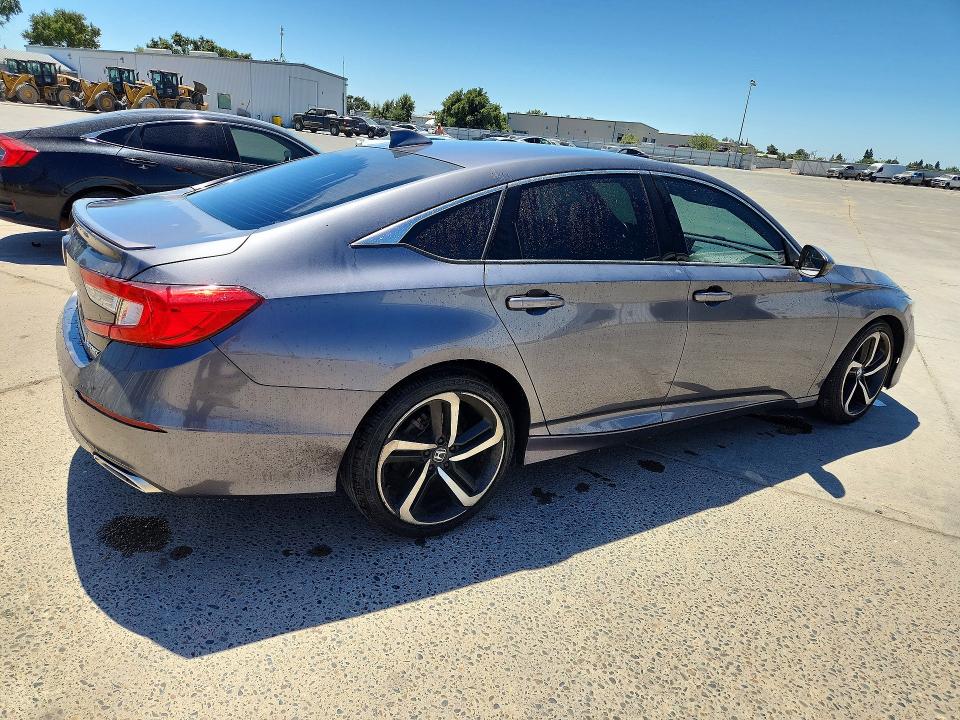 60609186 :رقم المزاد ، 1HGCV1F33LA083171 vin ، 2020 Honda Accord مزاد بيع