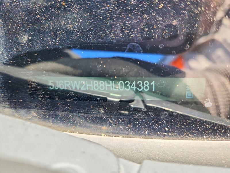 60311626 :رقم المزاد ، 5J6RW2H88HL034381 vin ، 2017 Honda Cr-v مزاد بيع