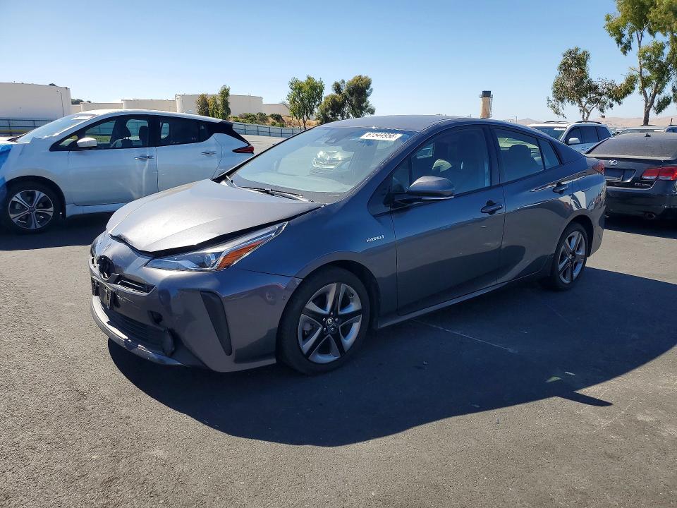 61544956 :رقم المزاد ، JTDKARFU3K3102687 vin ، 2019 Toyota Prius مزاد بيع