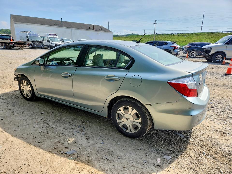 Auction sale of the 2012 Honda Civic, vin: JHMFB4F26CS004386, lot number: 61104236