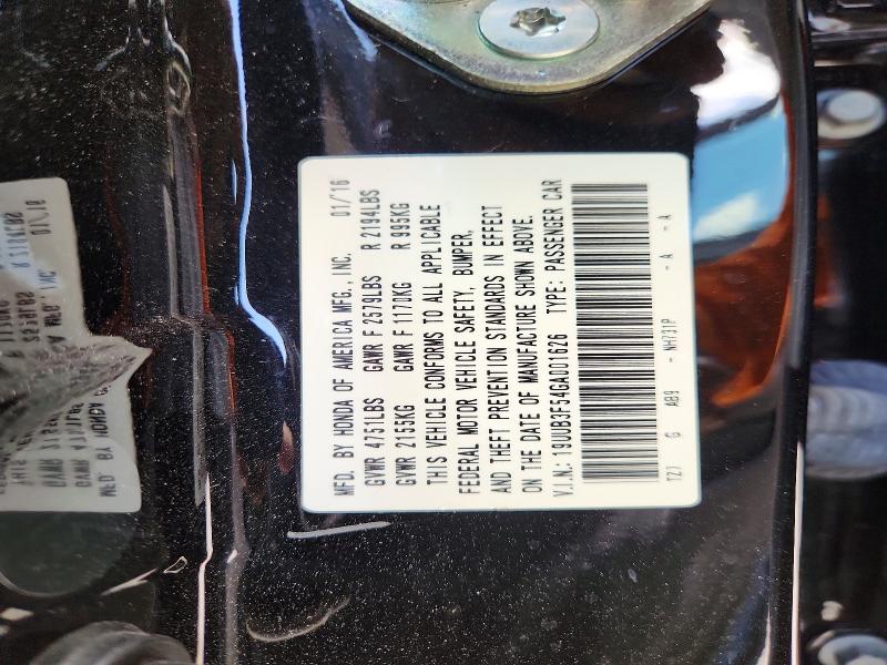 Aukcja sprzedaży 2016 Acura Tlx, vin: 19UUB3F54GA001626, numer aukcji: 59006726