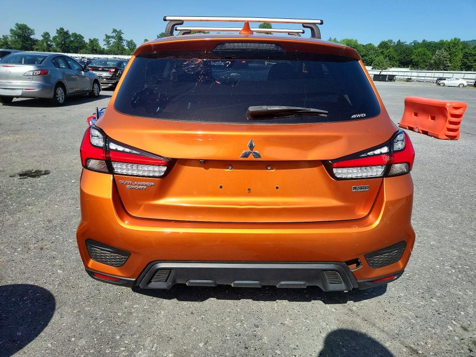 2021 Mitsubishi Outlander Sport მანქანა იყიდება აუქციონზე, vin: JA4ARUAU8MU008231, აუქციონის ნომერი: 59788836