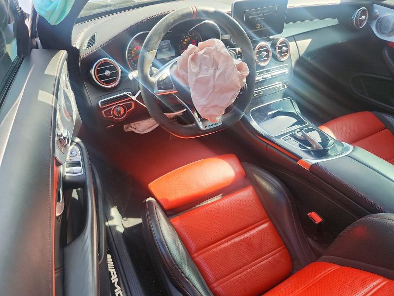 2017 Mercedes-benz C მანქანა იყიდება აუქციონზე, vin: WDDWJ8HB1HF510870, აუქციონის ნომერი: 61190316