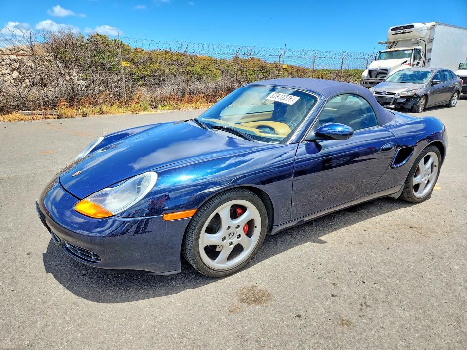2000 Porsche Boxster მანქანა იყიდება აუქციონზე, vin: WP0CB2988YU660416, აუქციონის ნომერი: 62912276