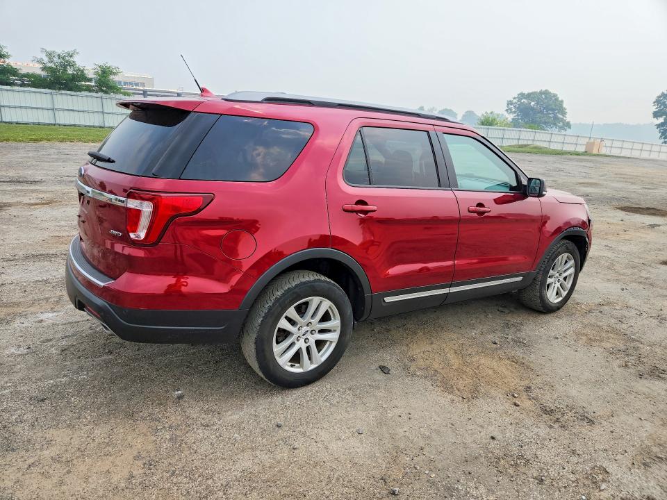 61009046 :رقم المزاد ، 1FM5K8D86JGC67095 vin ، 2018 Ford Explorer مزاد بيع