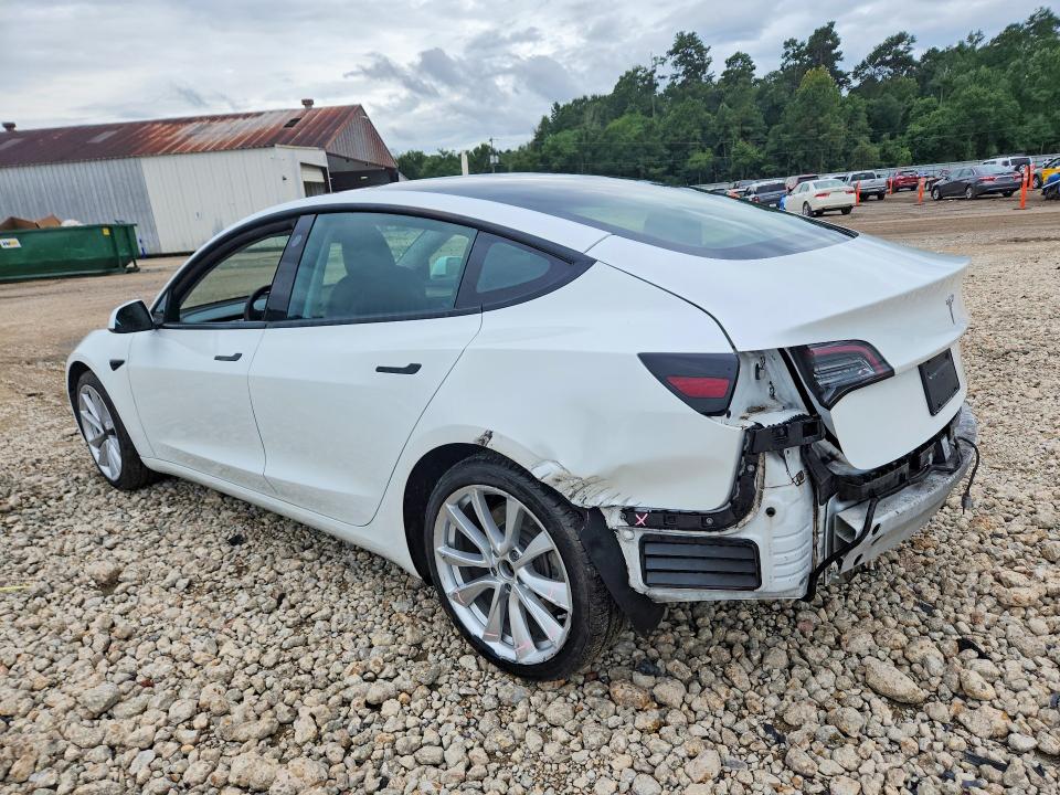 2022 Tesla Model 3 მანქანა იყიდება აუქციონზე, vin: 5YJ3E1EA5NF371136, აუქციონის ნომერი: 60517506