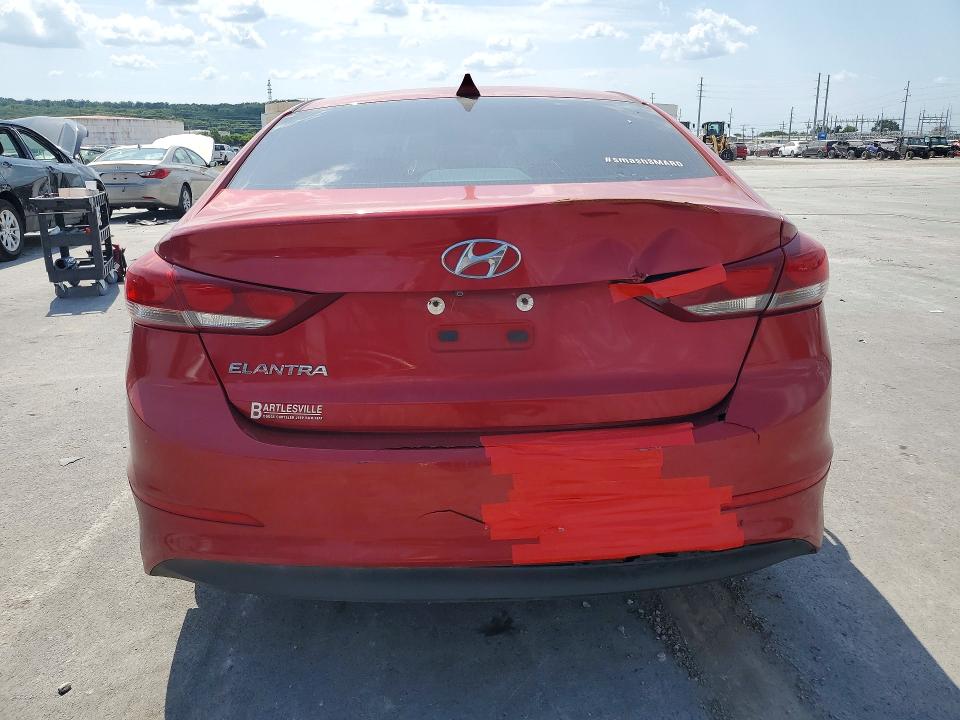 62718286 :رقم المزاد ، 5NPD84LF0JH223919 vin ، 2018 Hyundai Elantra مزاد بيع