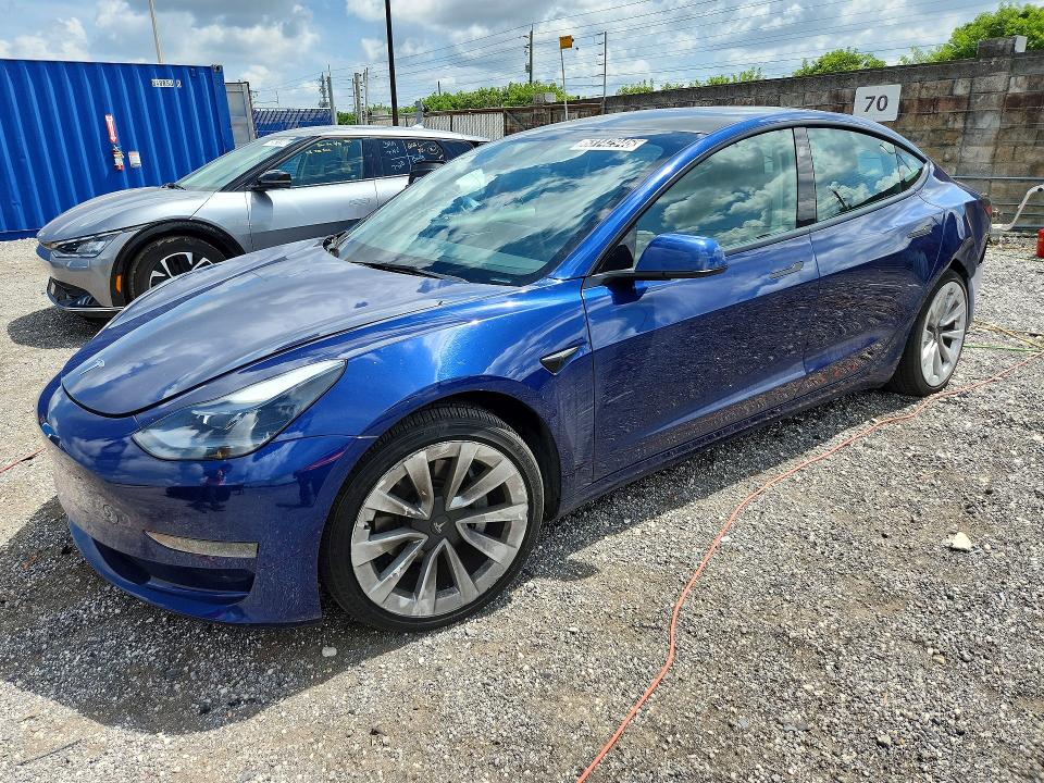 Aukcja sprzedaży 2022 Tesla Model 3, vin: 5YJ3E1EA4NF369281, numer aukcji: 63142946
