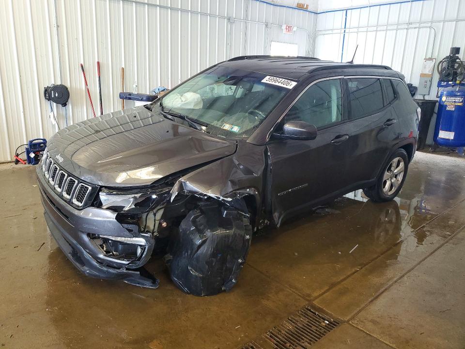 59964406 :رقم المزاد ، 3C4NJDBB7KT786748 vin ، 2019 Jeep Compass مزاد بيع