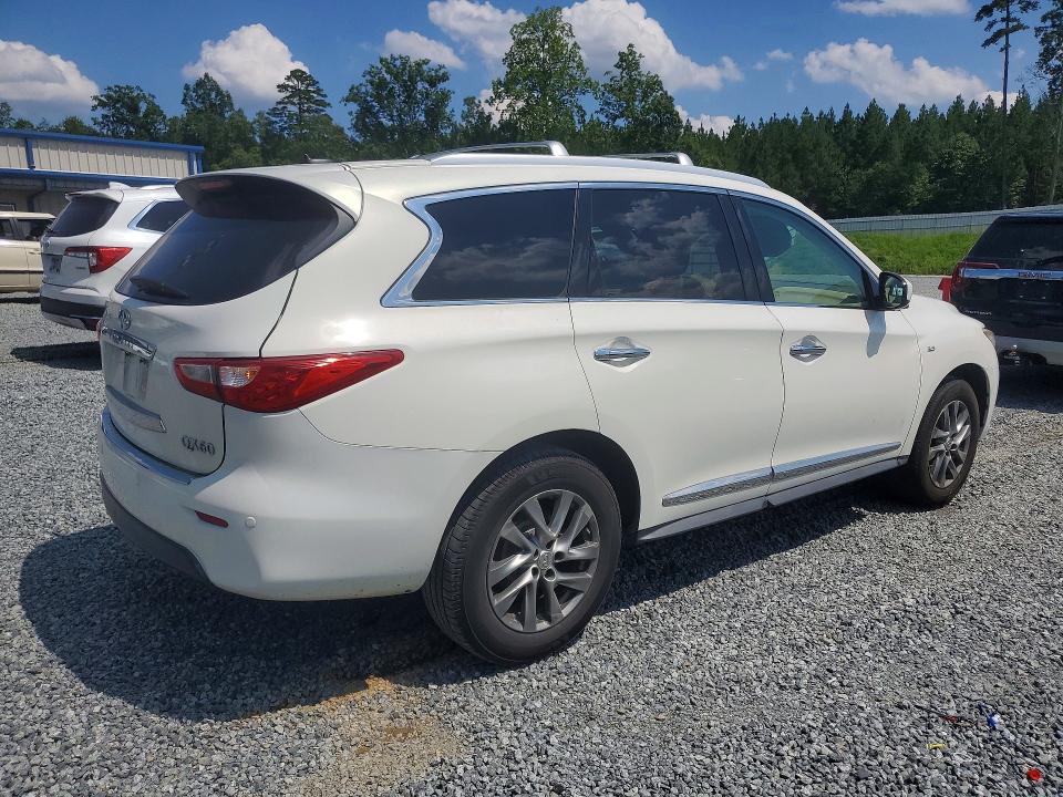Aukcja sprzedaży 2014 Infiniti Qx60, vin: 5N1AL0MNXEC532987, numer aukcji: 60391686