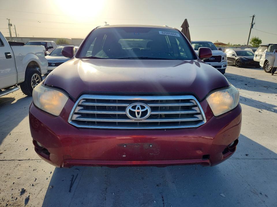 62005866 :رقم المزاد ، 5TDYK3EH9AS004950 vin ، 2010 Toyota Highlander مزاد بيع