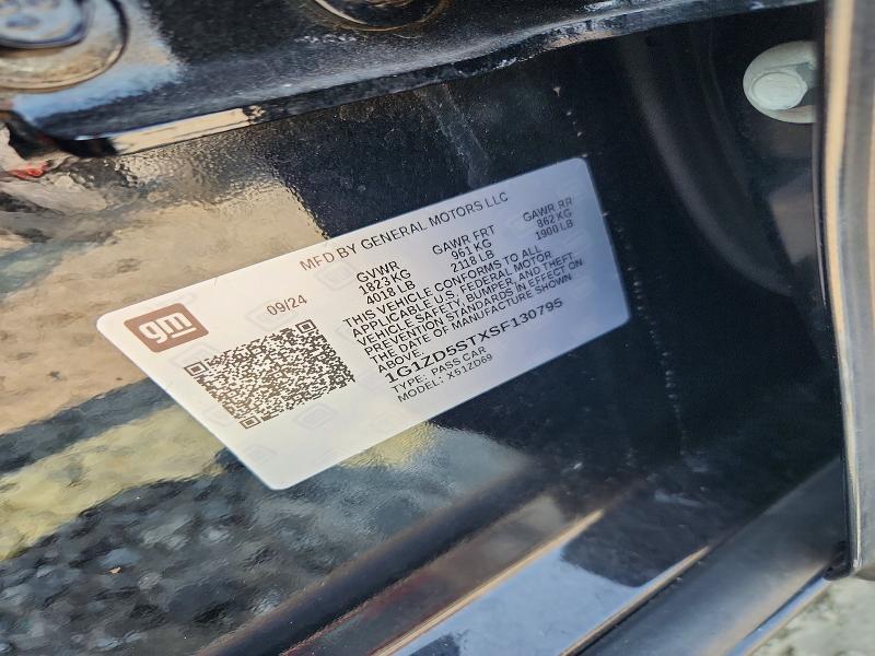 Продаж на аукціоні авто 2025 Chevrolet Malibu, vin: 1G1ZD5STXSF130795, номер лоту: 63224406
