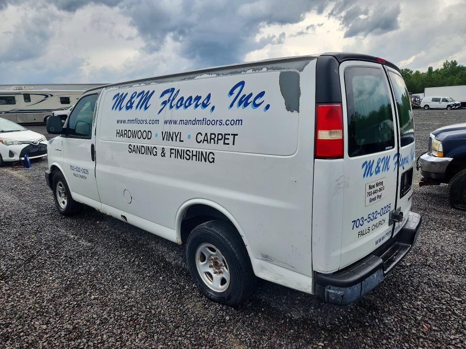 61850996 :رقم المزاد ، 1GCFG15X831176777 vin ، 2003 Chevrolet Express 1500 مزاد بيع