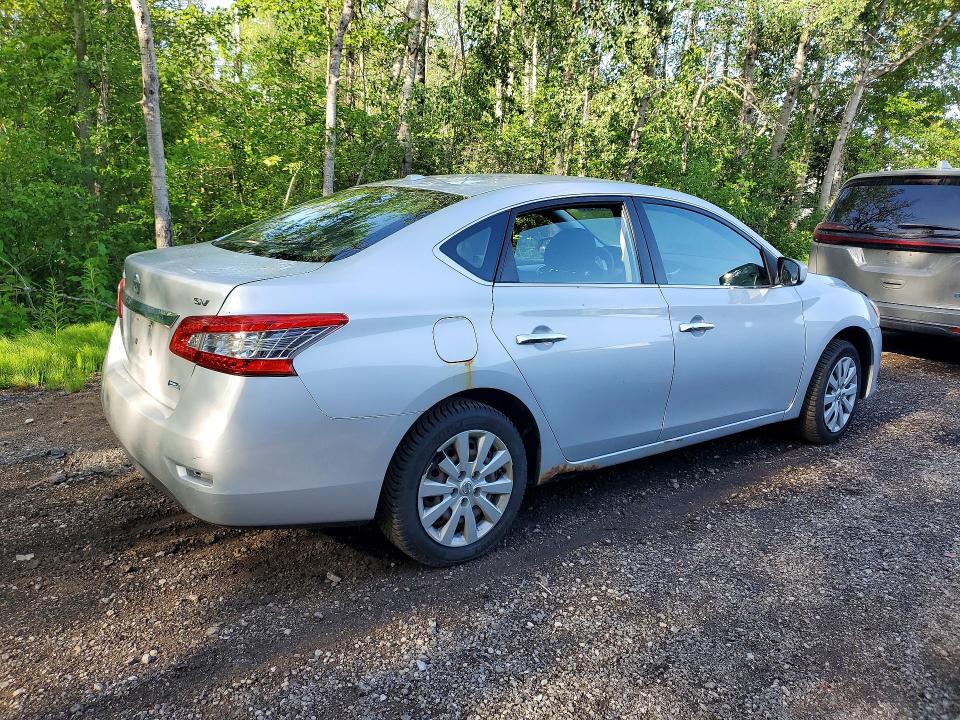 2014 Nissan Sentra მანქანა იყიდება აუქციონზე, vin: 3N1AB7AP1EL652299, აუქციონის ნომერი: 59152876