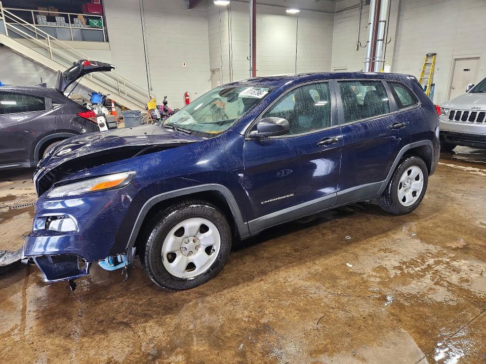 59115796 :رقم المزاد ، 1C4PJMABXEW134330 vin ، 2014 Jeep Cherokee مزاد بيع