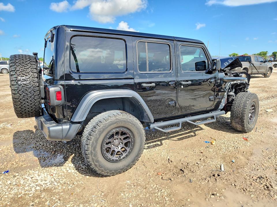 59998866 :رقم المزاد ، 1C4HJXDGXNW243013 vin ، 2022 Jeep Wrangler Unlimited مزاد بيع