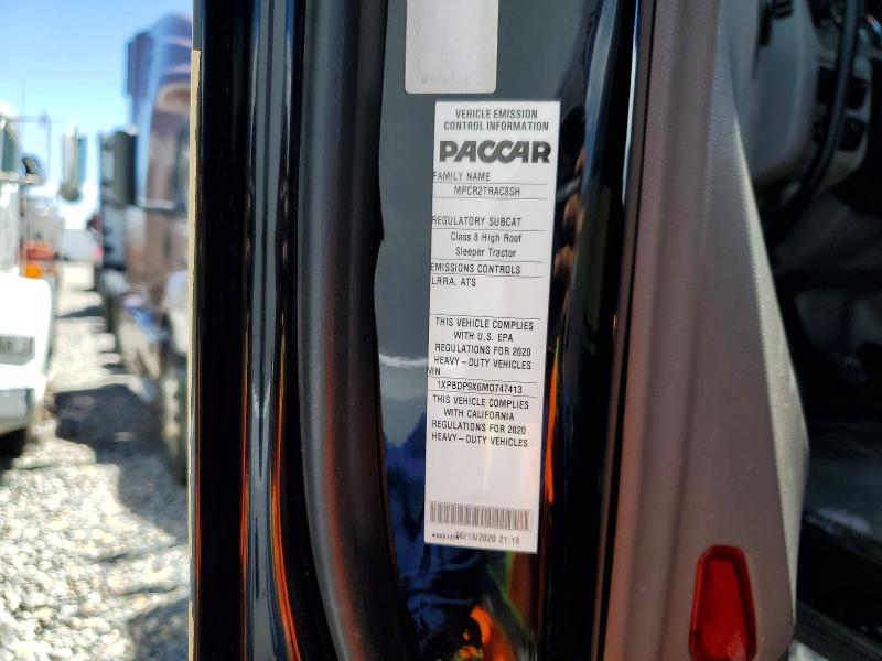 Продаж на аукціоні авто 2021 Peterbilt 579, vin: 1XPBDP9X6MD747413, номер лоту: 59018376