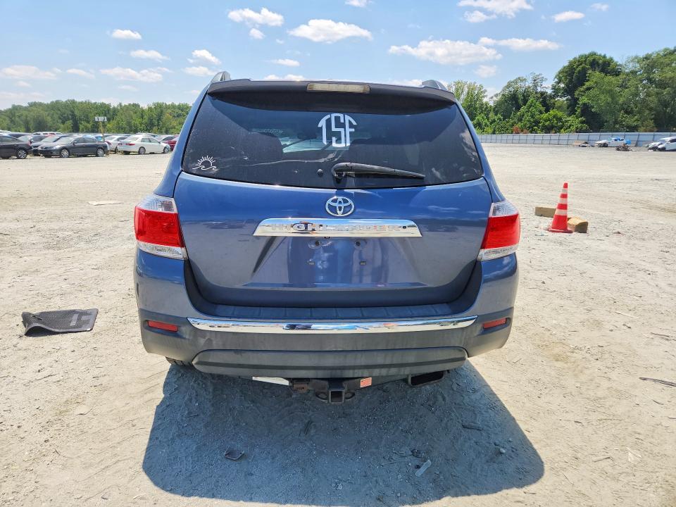 63134186 :رقم المزاد ، 5TDYK3EH1DS109180 vin ، 2013 Toyota Highlander مزاد بيع