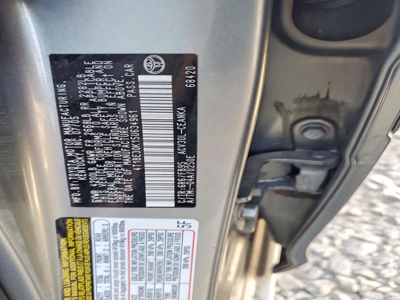 Aukcja sprzedaży 2005 Toyota Camry, vin: 4T1BE30K15U634961, numer aukcji: 61777996