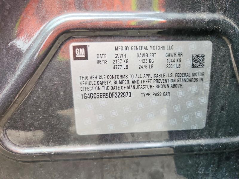 Продаж на аукціоні авто 2013 Buick Lacrosse, vin: 1G4GC5ER9DF322970, номер лоту: 61748986