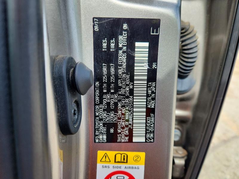 Продаж на аукціоні авто 2018 Lexus Nx 300, vin: JTJBARBZ5J2151084, номер лоту: 60444126