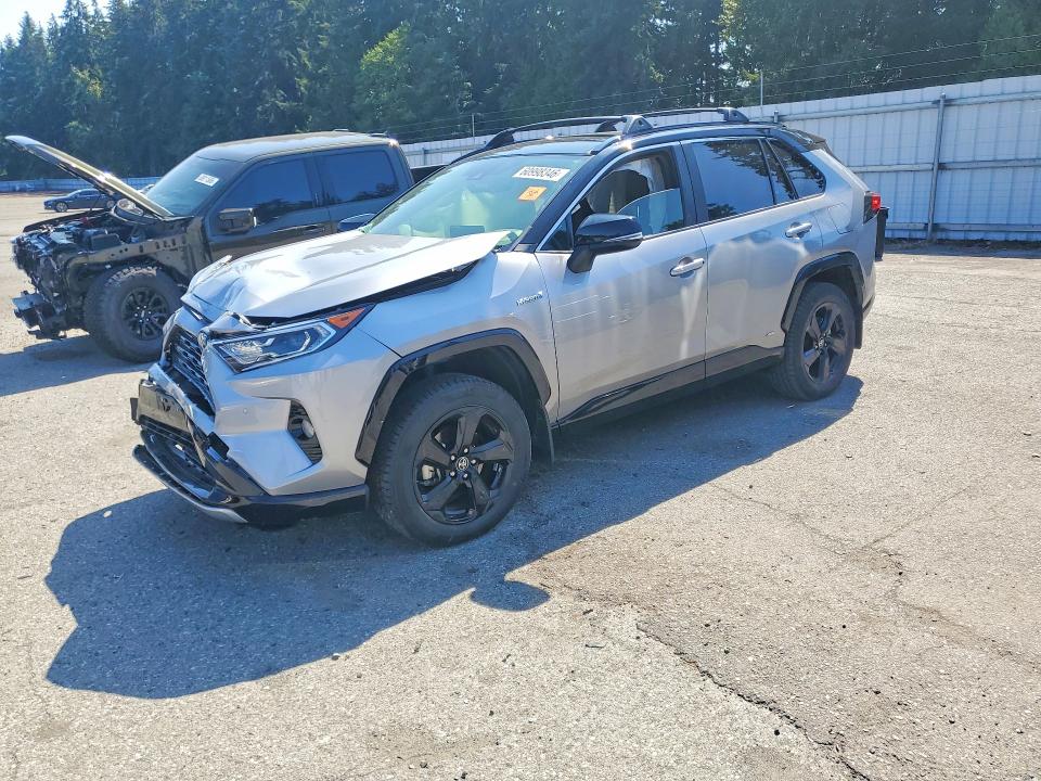 2020 Toyota Rav4 მანქანა იყიდება აუქციონზე, vin: JTMEWRFV8LD543511, აუქციონის ნომერი: 60998346