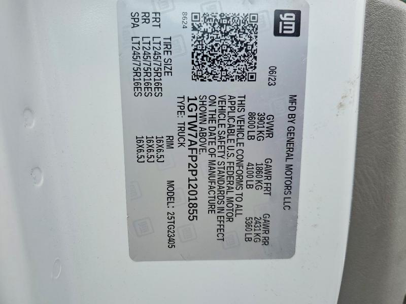 Продажа на аукционе авто 2023 Gmc Savana, vin: 1GTW7AFP2P1201855, номер лота: 59529566
