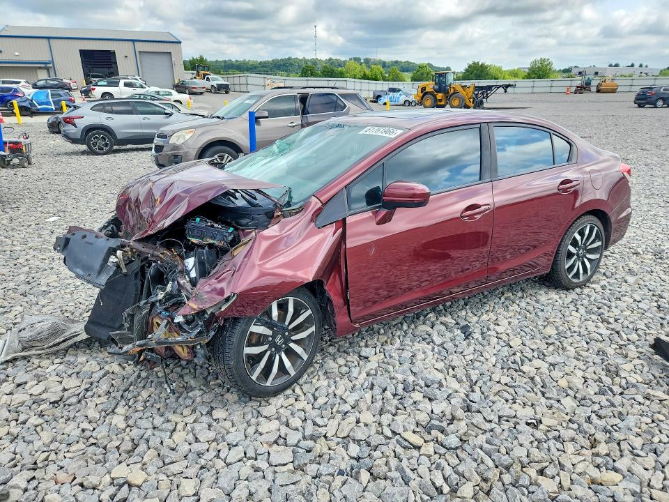 61761966 :رقم المزاد ، 2HGFB2F94FH503820 vin ، 2015 Honda Civic مزاد بيع