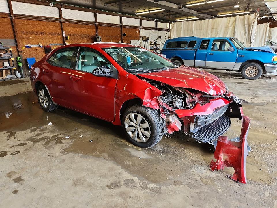 2016 Toyota Corolla მანქანა იყიდება აუქციონზე, vin: 5YFBURHE2GP510335, აუქციონის ნომერი: 60311786