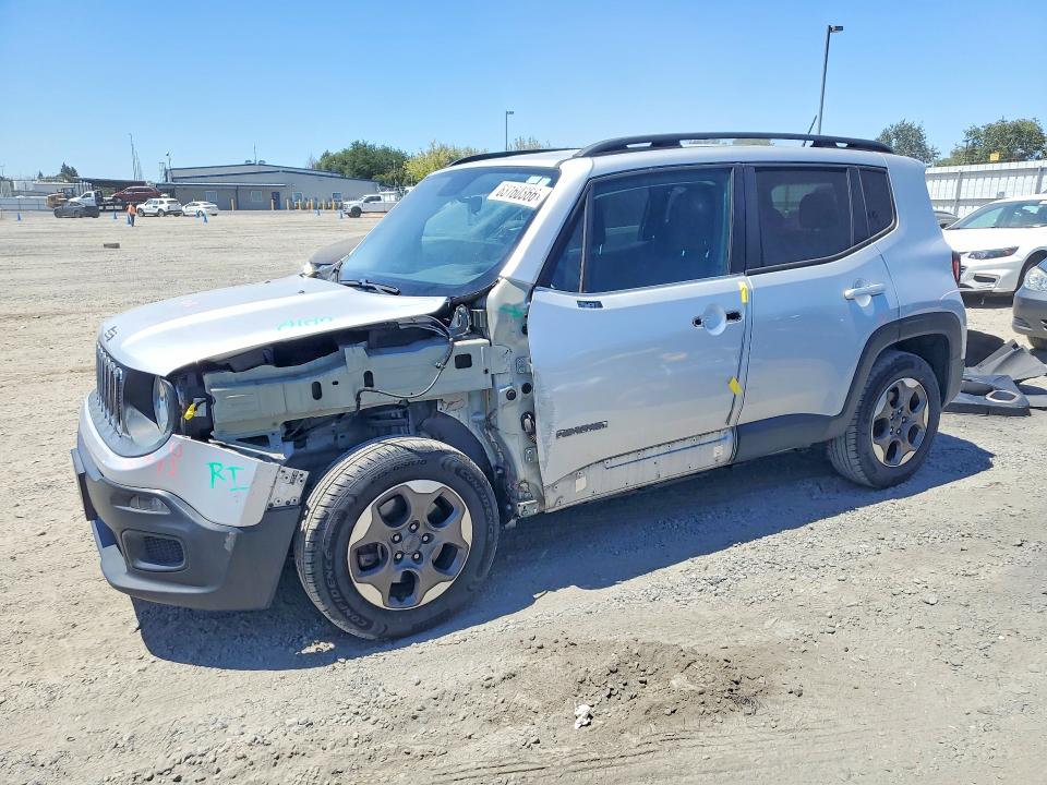 2017 Jeep Renegade მანქანა იყიდება აუქციონზე, vin: ZACCJAAB4HPE70991, აუქციონის ნომერი: 63160366