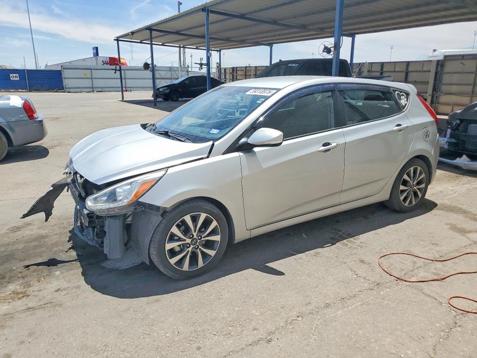 Auction sale of the 2015 Hyundai Accent, vin: KMHCU5AE5FU233037, lot number: 59318976