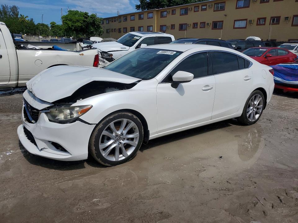 59891116 :رقم المزاد ، JM1GJ1V53G1485194 vin ، 2016 Mazda 6 مزاد بيع