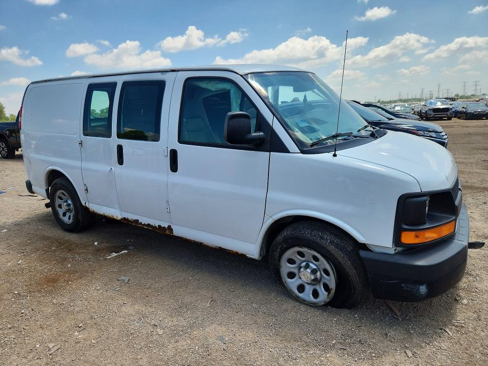 60017246 :رقم المزاد ، 1GCSGAFX1C1154858 vin ، 2012 Chevrolet Express G1500 مزاد بيع