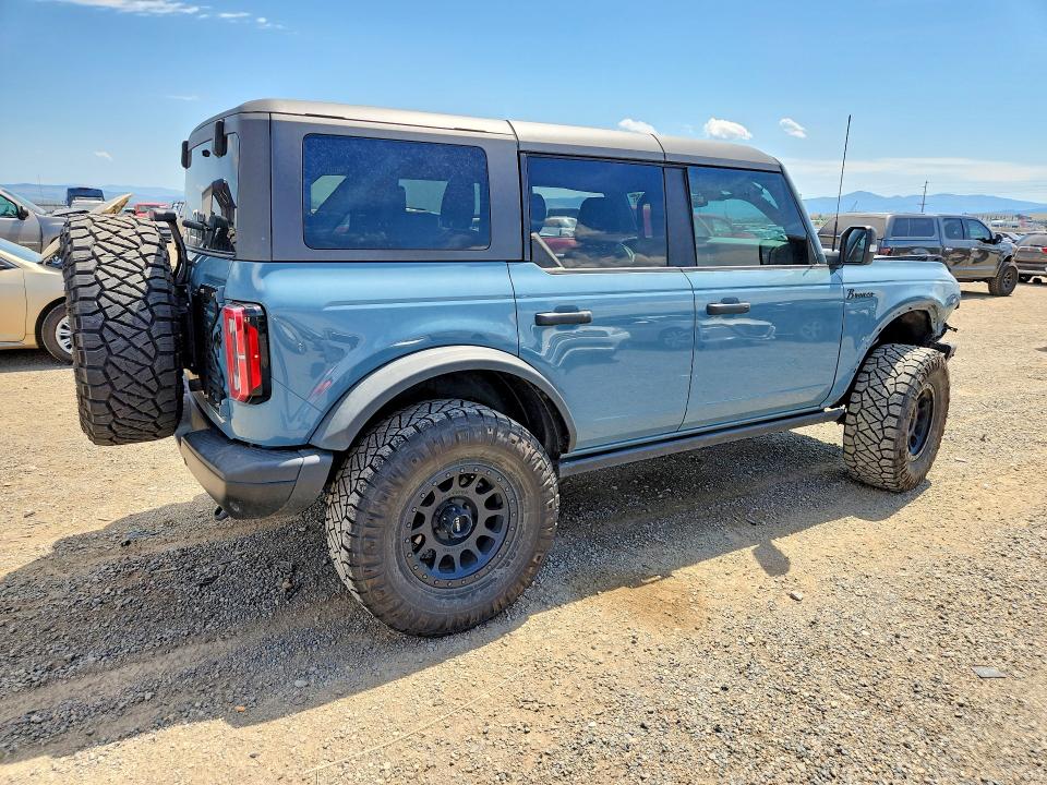 2022 Ford Bronco მანქანა იყიდება აუქციონზე, vin: 1FMEE5DH9NLB07800, აუქციონის ნომერი: 59349136