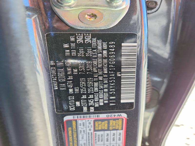 Aukcja sprzedaży 2023 Kia Sportage, vin: 5XYK53AF1PG069489, numer aukcji: 59920946