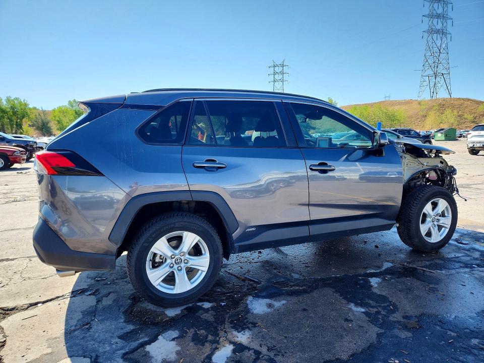 60965746 :رقم المزاد ، 4T3R6RFV2LU003480 vin ، 2020 Toyota Rav4 Hybrid مزاد بيع
