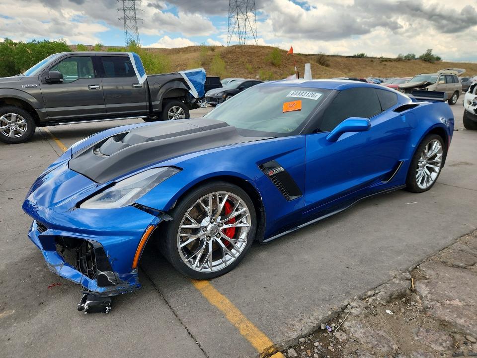 60883126 :رقم المزاد ، 1G1YS2D6XG5603650 vin ، 2016 Chevrolet Corvette مزاد بيع
