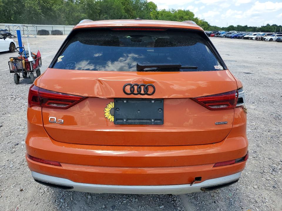 2022 Audi Q3 მანქანა იყიდება აუქციონზე, vin: WA1AUCF39N1041279, აუქციონის ნომერი: 59358126