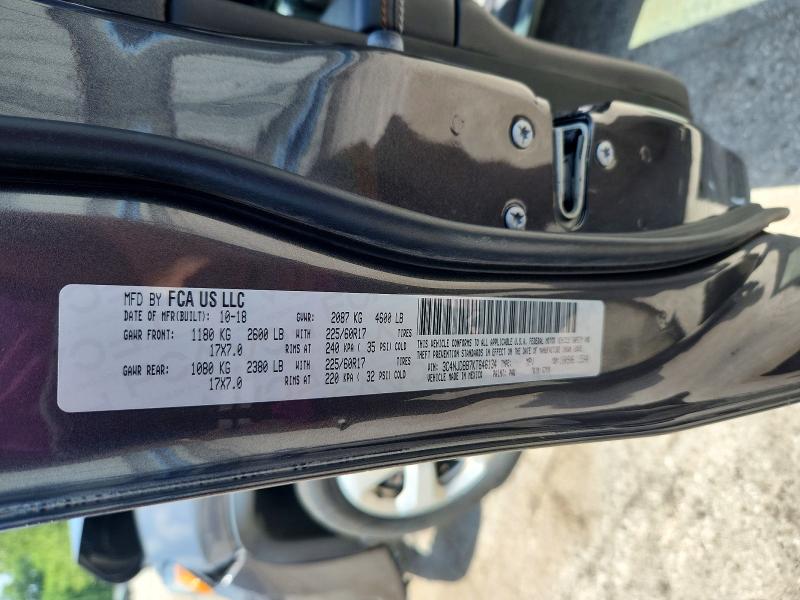 Продажа на аукционе авто 2019 Jeep Compass, vin: 3C4NJDBB7KT646134, номер лота: 59235886