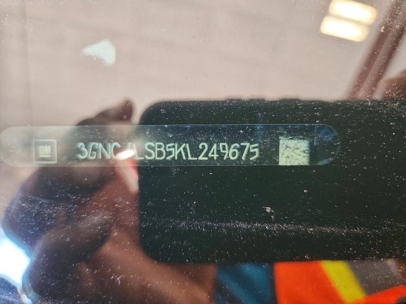 Продажа на аукционе авто 2019 Chevrolet Trax, vin: 3GNCJLSB5KL249675, номер лота: 60394786